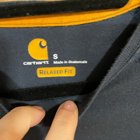 CARHARTT- relaxed fit force long sleeve t shirt - Picture 4 of 4